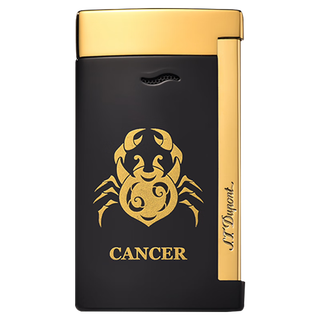 95% new s.t.dupont french dupont lighter slim7 slim zodiac sign 27708zcan cancer 0622-0722 gift