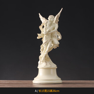Wantang greek mythology ornaments angel dancer characters creative ornaments wine cabinet study room american and european decorative sculpture crafts beige a type
