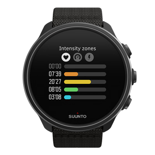 Suntuo 9 baro titanium alloy running and mountaineering professional sports watch 80 sports mode smart watch black/black titanium alloy