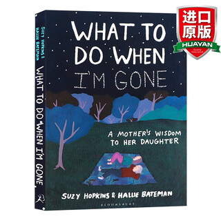 What to do when i m gone english original version after i left a mother's life guide to her daughter healing inspirational picture book english version imported english original book