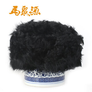 Ma juyuan ma juyuan middle-aged and elderly men's winter handmade fashion casual hat black 59cm
