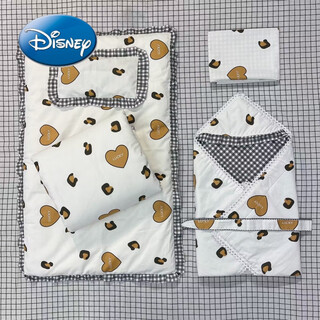 Disney (disney) baby gift box gift newborn newborn cotton quilt six-piece set cotton six-piece quilt quilt