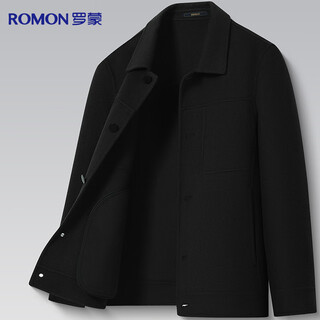 Romon sheep wool double-sided woolen wool coat jacket men's autumn and winter business casual jacket for young and middle-aged people