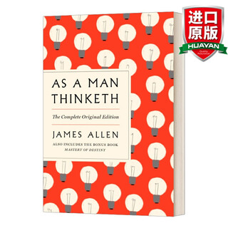 As a man thinketh the complete ori english original james allen be who you want english version imported english original book