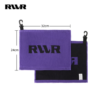 Rvvr luya special fishing towel hand towel outdoor portable thickened water absorbent quick-drying fishing supplies accessories purple