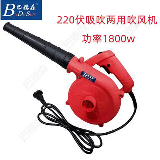 Hair dryer 220v blower high power dust cleaning soot blower industrial electric dust collector blast fan high wind badson 220 volt hair dryer +1800w