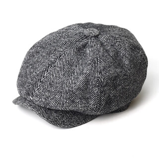 Xi niu razor party hat peaky blinders woolen octagonal hat retro british newsboy hat beret male and female painter hat