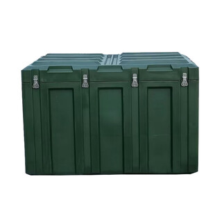 Jiyulian innovative portable equipment box rotational molding box outdoor camping portable green multi-functional equipment box airdrop box with wheels custom consultation link not shipped