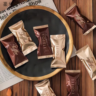 Valerie toffee almond sea salt large crispy nut large crispy candy internet celebrity new pack classic 500g