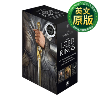 Tolkien's works collection, original english version, the lord of the rings, the hobbit, the lord of the rings, middle-earth, prose stories, imported fantasy original novels, english version, j. r. r. tolkien, the lord of the rings