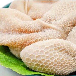 Fresh lamb tripe, cooked lamb tripe, inner mongolia's frozen lamb tripe, hot pot ingredients with ice, premium lamb tripe 3jin jin equal to 0.5kg (net weight)