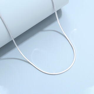 Ttmix platinum square snake bone necklace for women pt950 platinum chain light luxury niche clavicle neck necklace customized deposit change buckle, please contact customer service for details