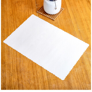 Disposable placemats, japanese style disposable placemats, japanese style placemats, japanese shop mats, table mats, thickened absorbent paper mats, white empty cicada (100 sheets)