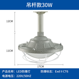 Yuqunhui customized explosion-proof lamp explosion-proof lamp-30w hoisting