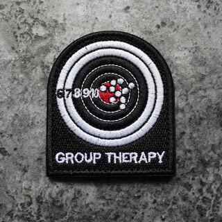 Target embroidery velcro armband military fan outdoor backpack jacket with morale patch group therapy