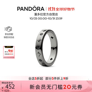 Pandora moment starry night ring set wide version simple romantic birthday gift for girlfriend