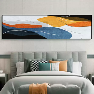 Yusenyi bedroom bedside decorative painting light luxurious master bedroom sofa background wall painting master bedroom