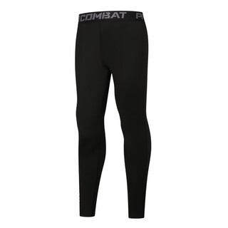 Children's sports fitness trousers, boys' leggings, football basketball tights, training clothes, workout running clothes, all black trousers s