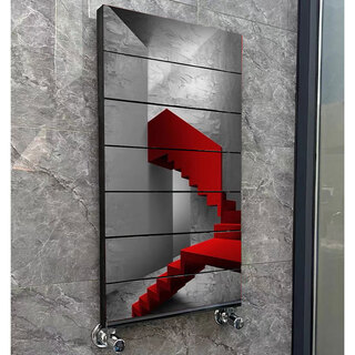 Pinshang heating copper-aluminum composite basket bathroom storage rack high-end customized art heating bath basket 960 400 medium style 2