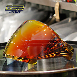 Gsbgsb helmet lens g-263 jet-3 model original special lens transparent, black tea, electroplated lens red plated lens
