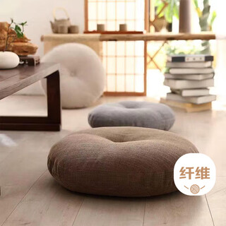 Avivi cushion butt cushion linen futon meditation cushion office chair cushion student chair cushion 40*40*10 daoxiang