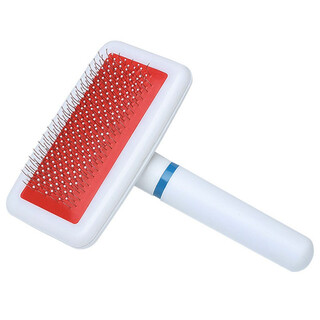Baby story puppy comb pet air bag needle cat comb dense comb white handle dog hair comb pet comb to remove floating hair white needle comb
