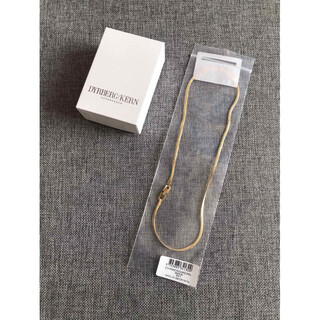 Fat donglai same style snake bone necklace 18k gold danish fashion brand dyrberg/kern fashion medical steel thick plated clavicle