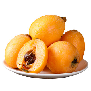 Jingxiansheng sichuan loquat five-star loquat net weight 2jin jin is equal to 0.5kg single fruit 20-30g fresh fruit