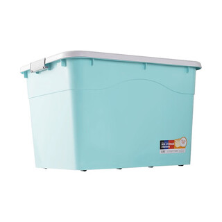 Chenzhi shangpin extra large toy storage box plastic organizing box extra large clothes storage box clothes quilt storage box mint green 320# (length 79* width 58* height 47) eight wheels