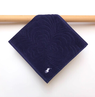 Porphyry oak exports japanese classic style embroidered cotton gauze thick and soft outdoor men's towel to wipe sweat small square handkerchief 36 1 piece 0g 25x25cm