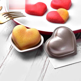 Baichunbao stainless steel 316 steamed cake mold yangchen small mold baby food supplement can steam baby steamed cake oven empty 5 love single cup 80 customer choice