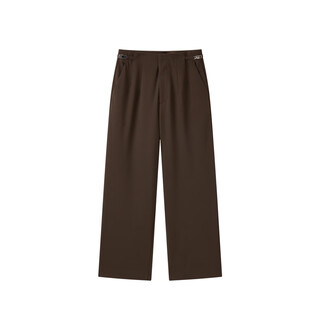 Peacebird women's autumn versatile sven cigarette pants a1gbd3203 brown s