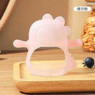 Baby elephant baby soothing molar stick, anti-eating hand artifact, chewable teether, chewable oral pleasure period 0-1 years old, will powder (nano silver) 0-6 months, 1 pack