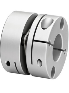 Huili customized aluminum alloy diaphragm coupling single and double diaphragm coupling elastic connector stepper motor high torque keyway single outer diameter 82 length 68 inner hole 20 to 40 optional