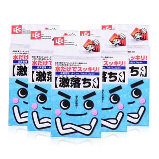 Lec japan nano sponge magic wipe white shoe decontamination artifact brush shoe brush kitchen cleaning magic wipe five pack