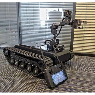 Lingle intelligent robot eod training version eod robot lingle mechanical arm crawler chassis hd return customized model eod drill robot (training machine version)