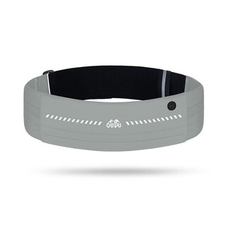 Oudu new outdoor sports waist bag unisex running mobile phone bag ultra-thin fit stretch belt bag customizable gray l-80-110cm waist