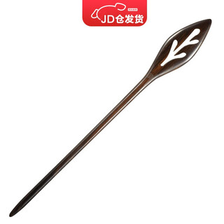 Carpenter tan's antique hanfu hair accessories, black sandalwood hairpins, sprouts, modern simple plates, gifts for girlfriends and wives, sprouts