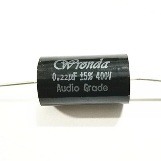 400v imported mid-treble speaker frequency dividing stepless capacitor 0.22uf400v imported copper foot stepless capacitor buy