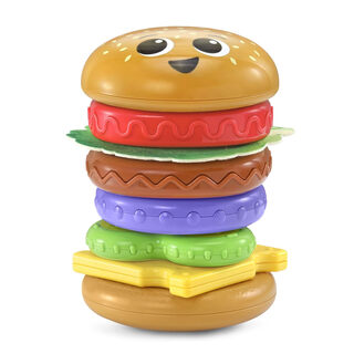 Leap frog 4-in-1 burger learning toy baby educational building 1 year+ sensory enlightenment