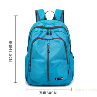 Gphf japan je advanced travel backpack outdoor sports backpack folding bag portable waterproof travel mountaineering bag for men and women blue small size
