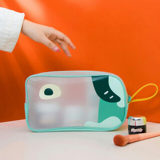 Banzheni tpu translucent travel toiletry bag, men's and women's toiletry bag, cosmetic bag storage bag, portable multi-functional swimming bag, hot spring bag storage bag, ranch story medium size