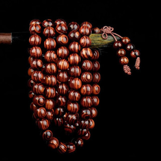 Dingfeng hainan huanghuali bracelet 2.0 ghost face and eyes buddha beads bracelet oil pear old material buddha beads for men and women haiyang bracelet