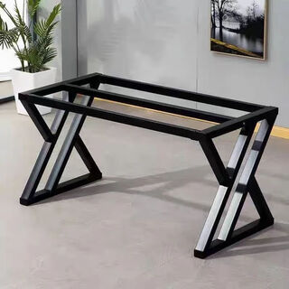 Megita table corner bracket table leg iron coffee table base table leg frame iron frame custom table leg slate painted bracket matte black customized (contact customer service)