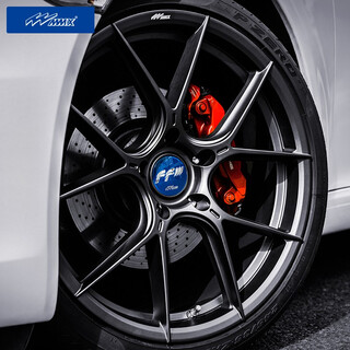 Mmx spinning wheels are suitable for volkswagen cc lexus es audi a4 5 bmw 3 series jaguar xfl mustang camry graphite gray (customizable color) 20 inches 10.0j