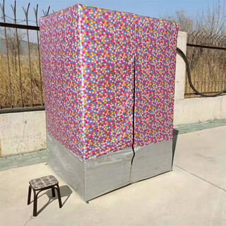 Ba gang bathroom integrated rural bathroom tent rural outdoor simple winter bathroom tent too people movable bold space 1.5 meters + surround cloth