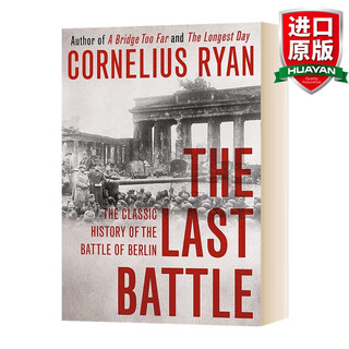 英文原版 最后一役 The Last Battle 1945柏林战役 二战史诗三部曲 全英文版