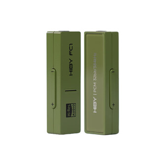 Hiby fc1 (cs46l41 version) portable hiby decoder amp for android phones and tablets small tail typec to 3.5 digital-to-analog converter aluminum alloy fc1 (cs46l41 version) green