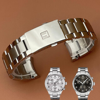 Juyou blue tissot t116 original watch strap 1853 speed t116410a t116617a original steel strap bracelet accessories silver 22mm