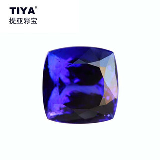 Tiya colorful tanzanite 70.7ct 22 22 17mm tanzanite flawless tanzanite collection grade t006a